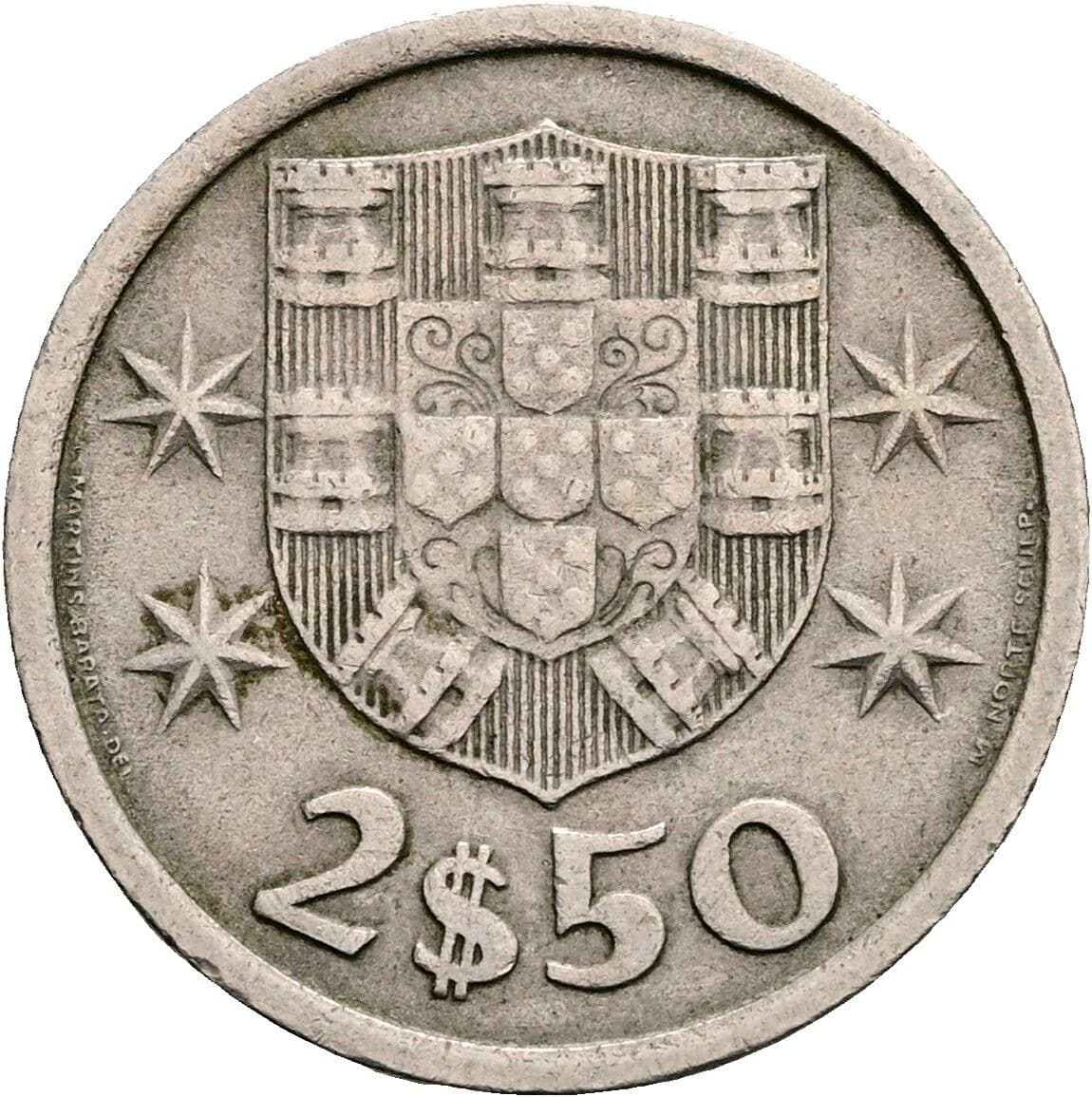 2 1/2 Escudos