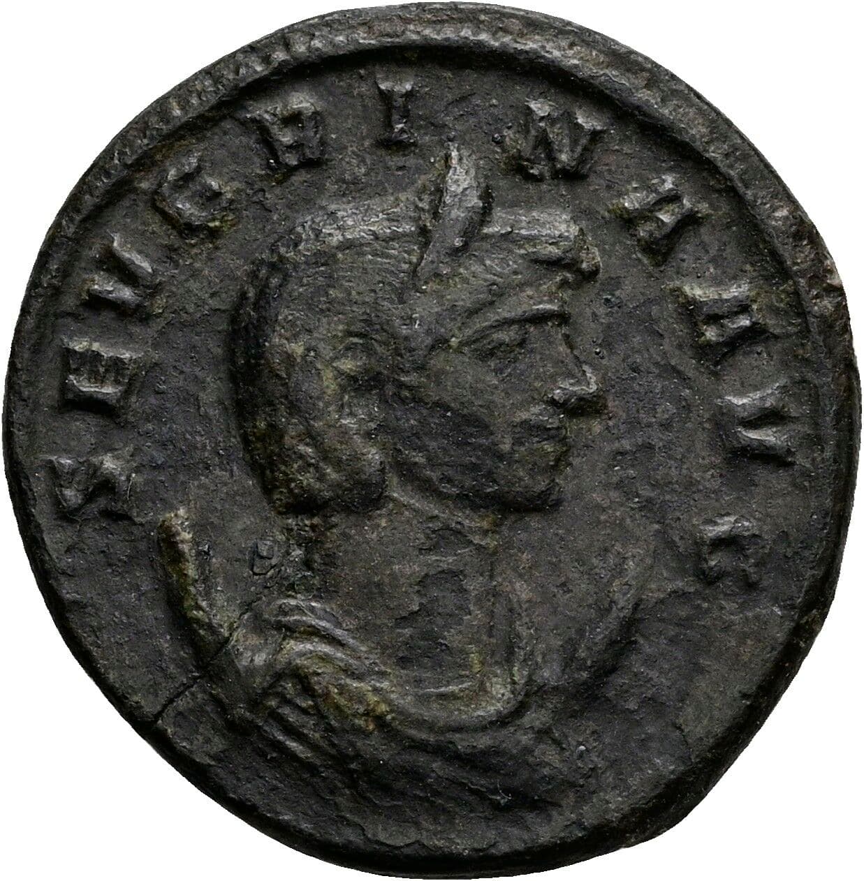 Antoninian Severina 270-275 AC, Gattin des Aurelianus – Vorderseite