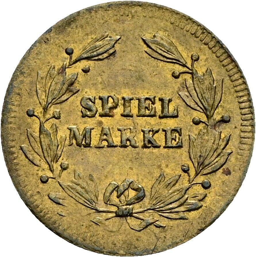Spielmarke – Vorderseite