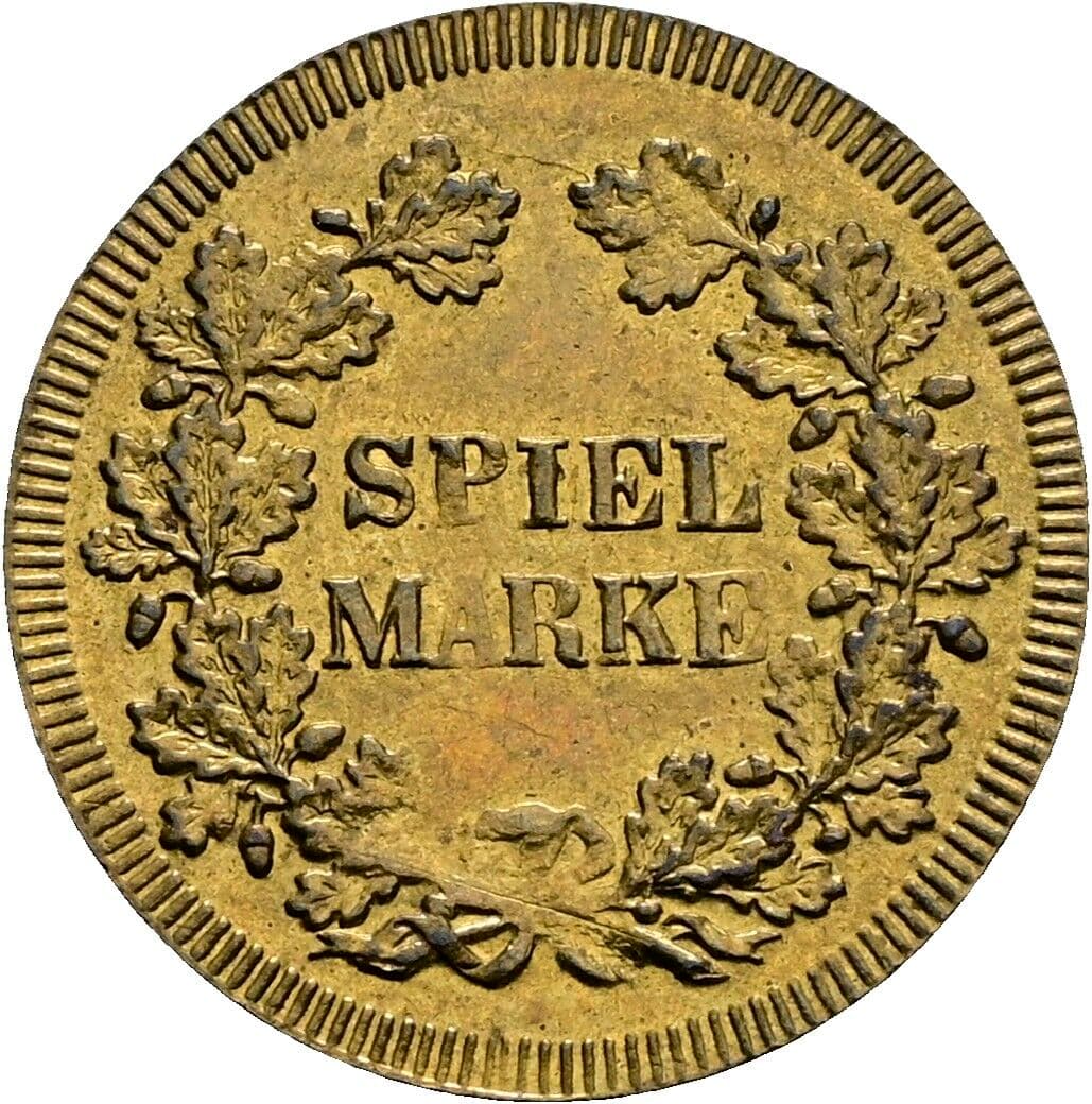 Spielmarke – Vorderseite