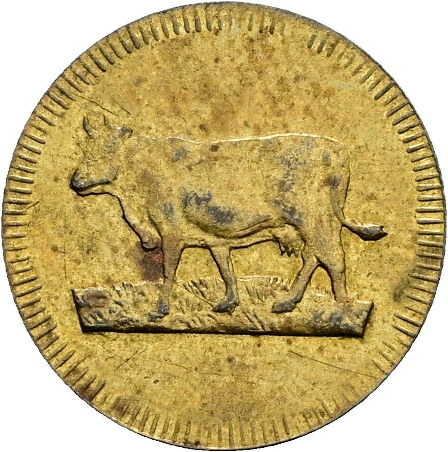 Spielmarke – Rückseite