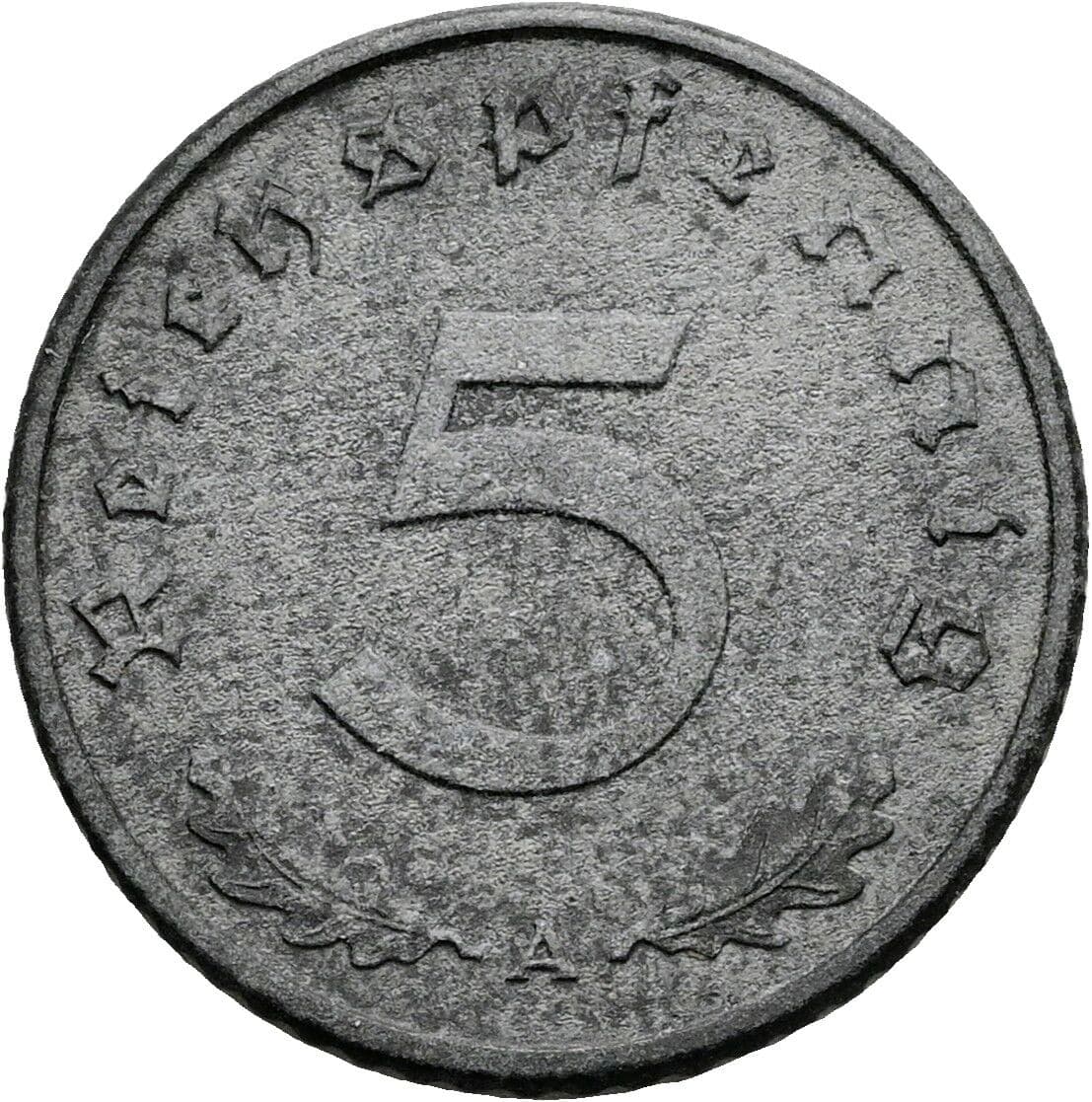 5 Reichspfennig 1944 A – Vorderseite
