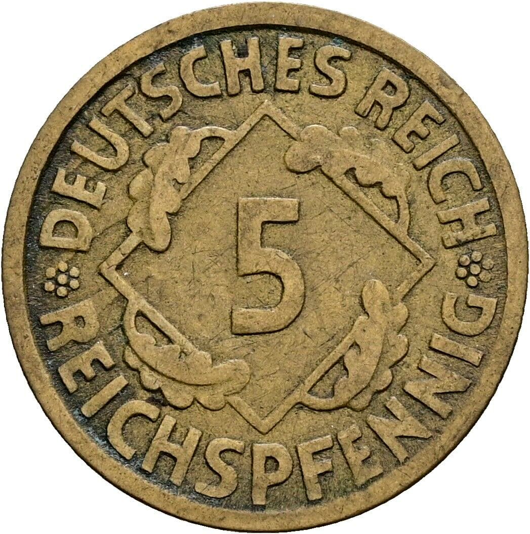 5 Reichspfennig