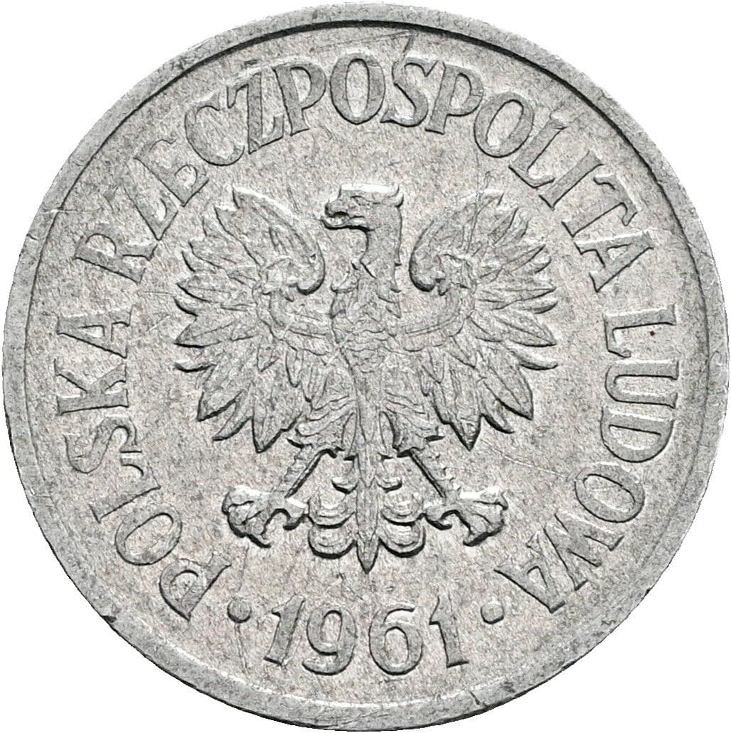10 Groszy 1961 – Rückseite