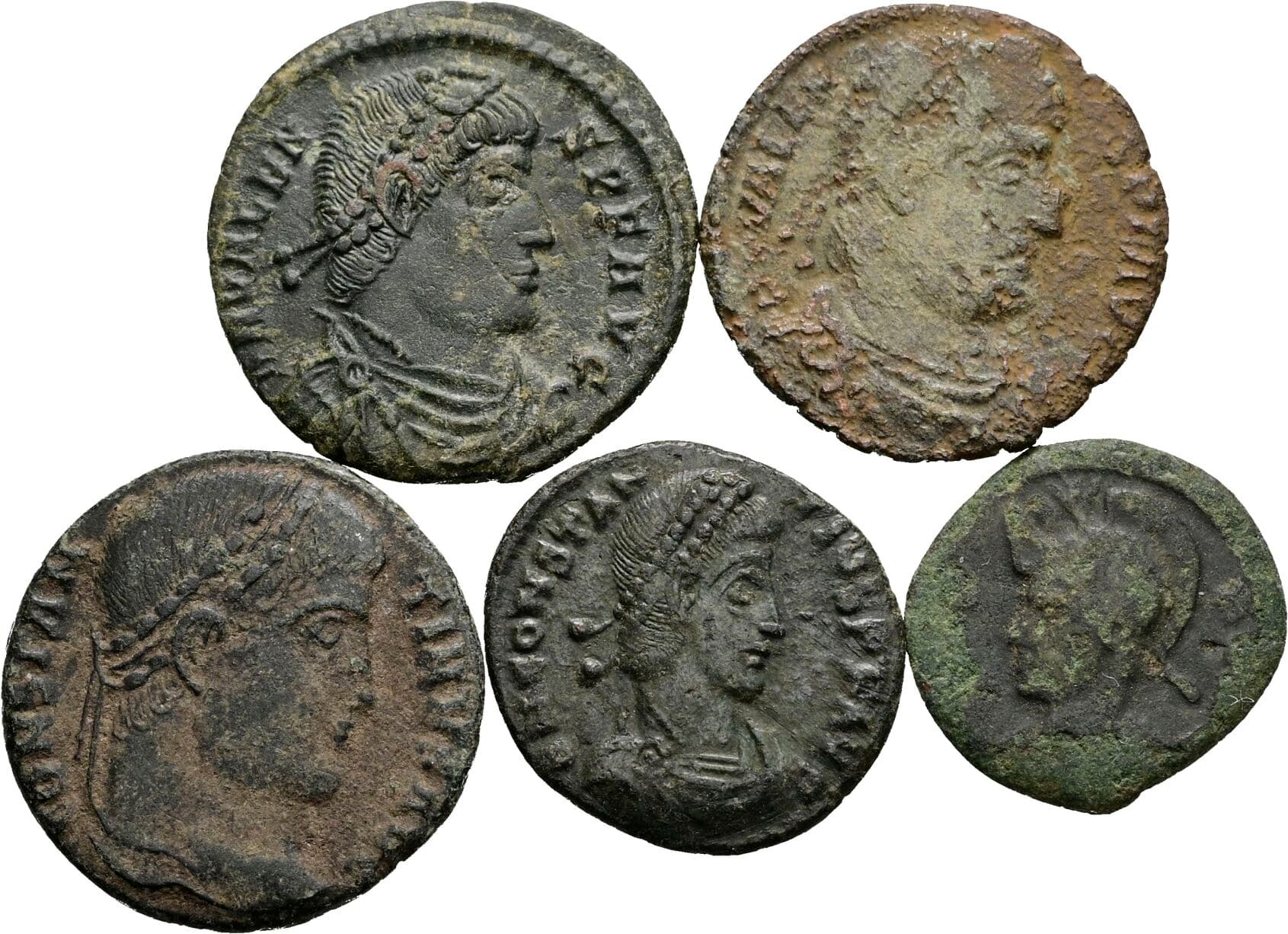 Lot 5 Stück Römische Münzen