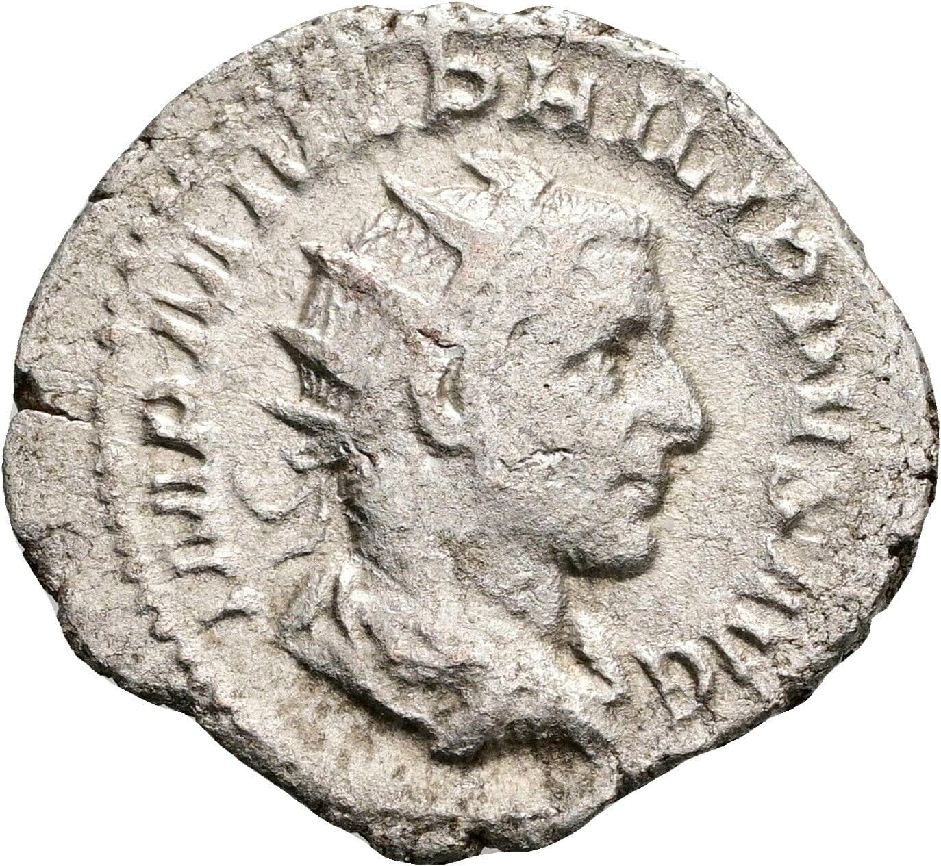 Antoninian Philippus II. – Vorderseite