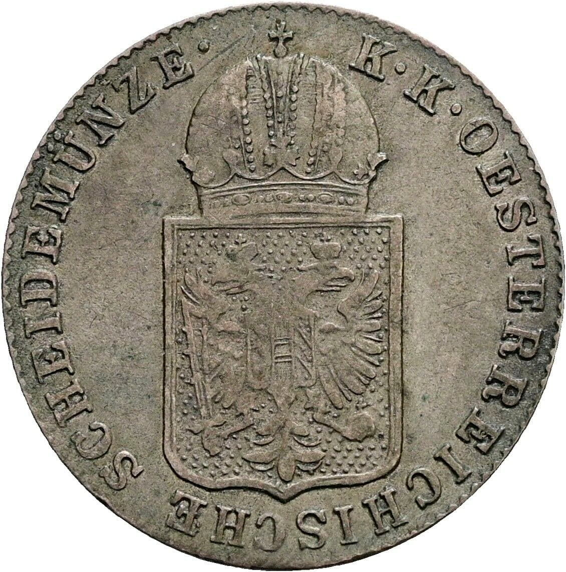 6 Kreuzer Franz Joseph I. 1848-1916 1849 C – Rückseite