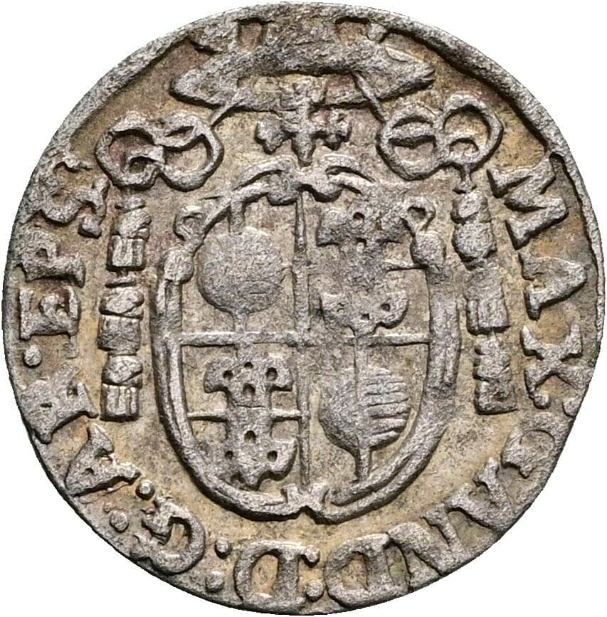 1 Kreuzer Max Gandolph 1668-1687 1680 Salzburg – Rückseite
