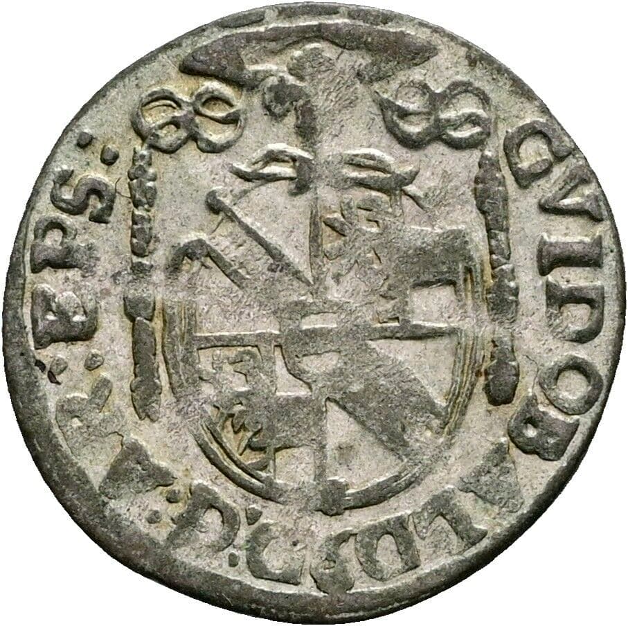 Kreuzer Guidobald Graf Thun-Hohenstein 1654-1668 1664 Salzburg – Rückseite