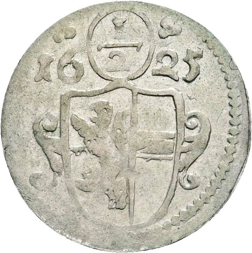 1/2 Kreuzer Paris Graf Lodron 1619-1653 1625 – Vorderseite