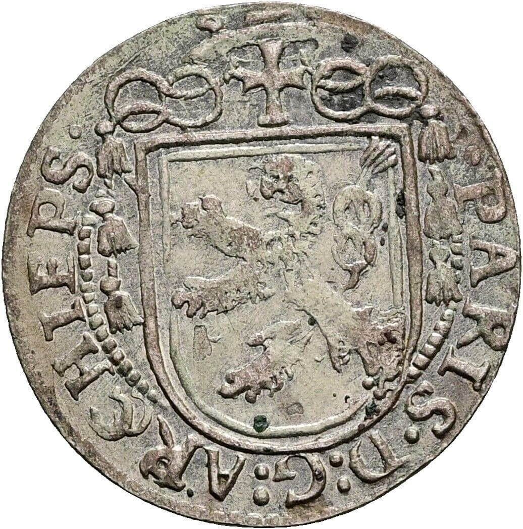 2 Kreuzer Paris Graf Lodron 1619-1653 1629 – Rückseite