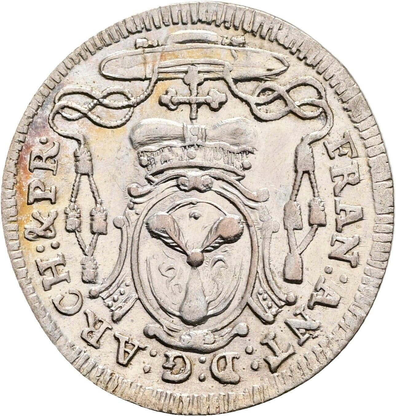 Batzen Franz Anton Fürst von Harrach 1726 – Rückseite