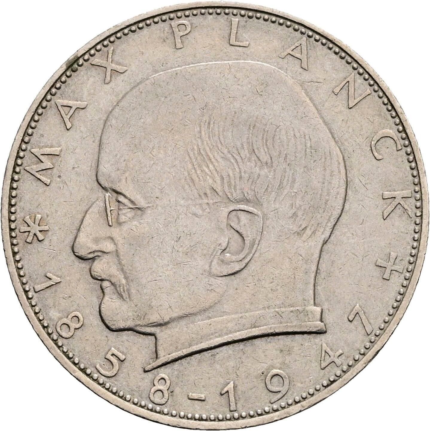 2 Mark 1961 F – Vorderseite