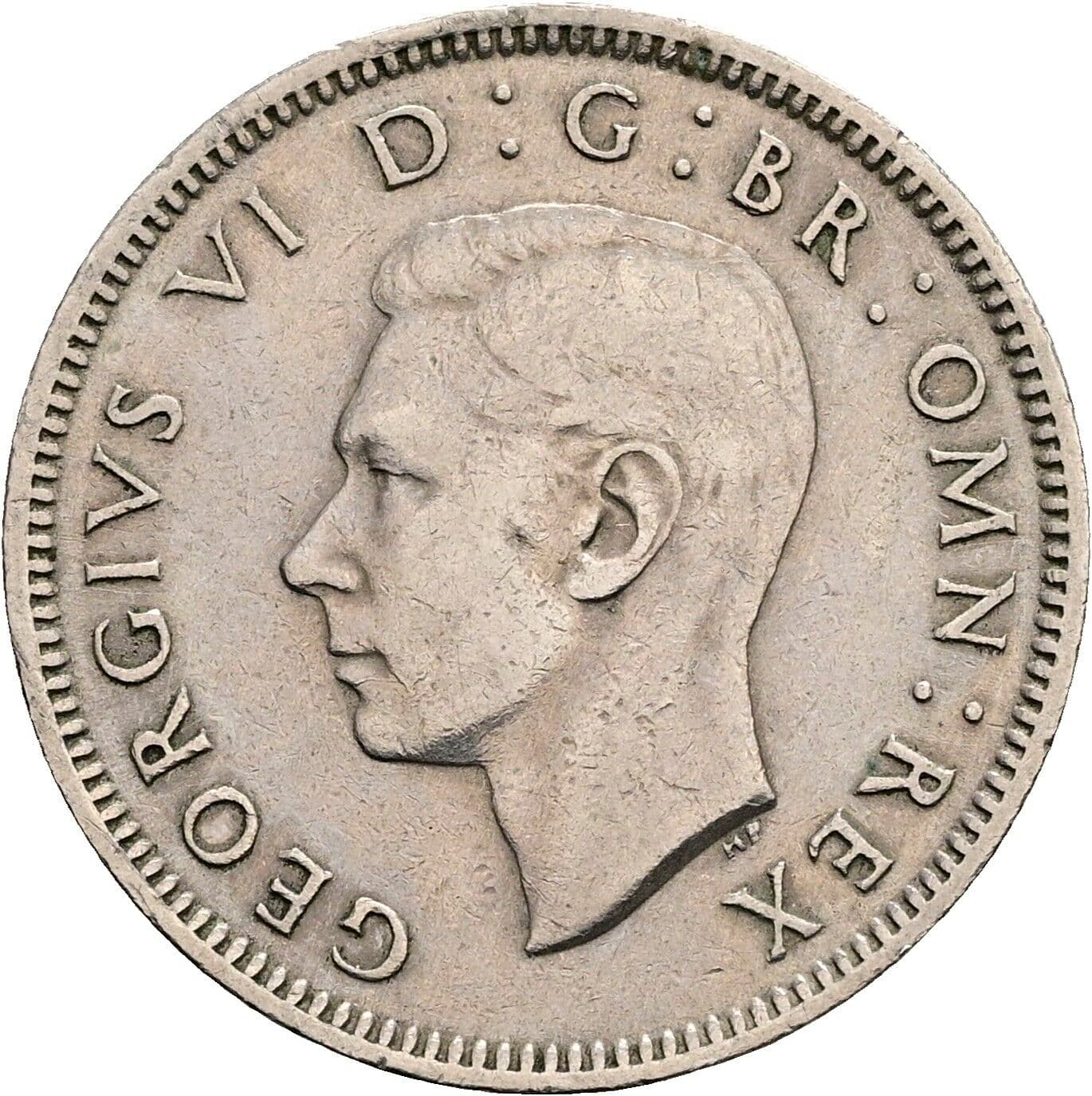 1 Shilling George VI. 1936-1952 1949 – Vorderseite