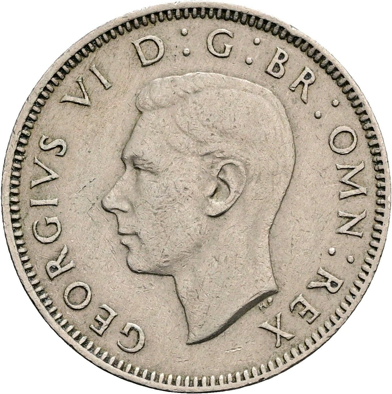 1 Shilling George VI. 1936-1952 1948 – Vorderseite
