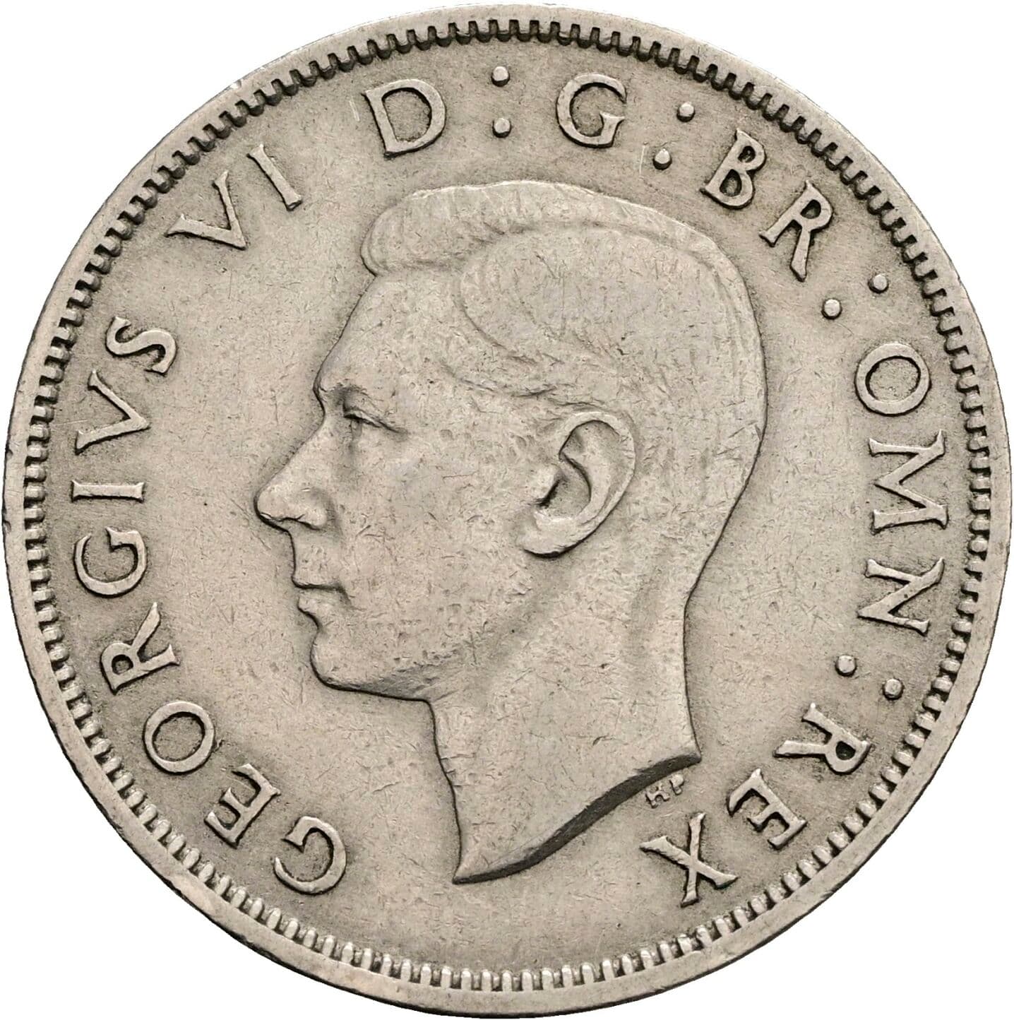 Two Shillings Georg VI. (1936-1952) 1950 – Vorderseite