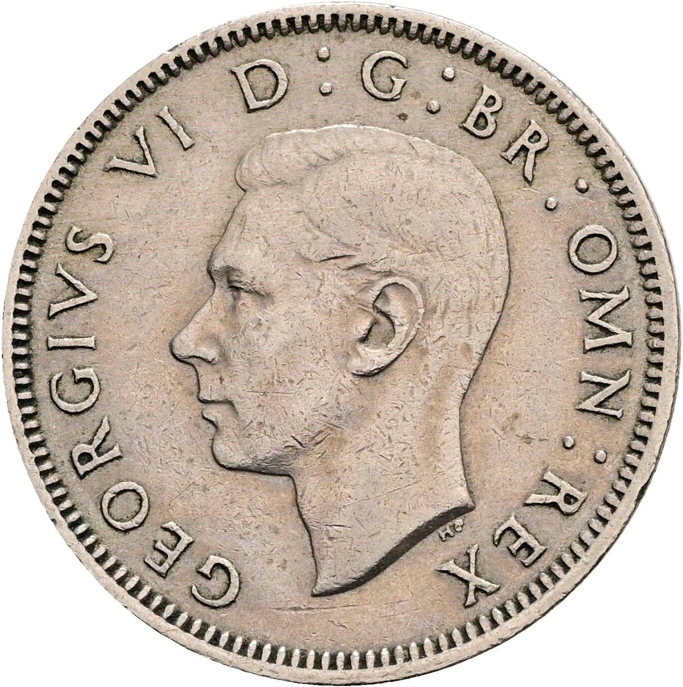 One Shilling Georg VI. (1936-1952) 1949 – Vorderseite