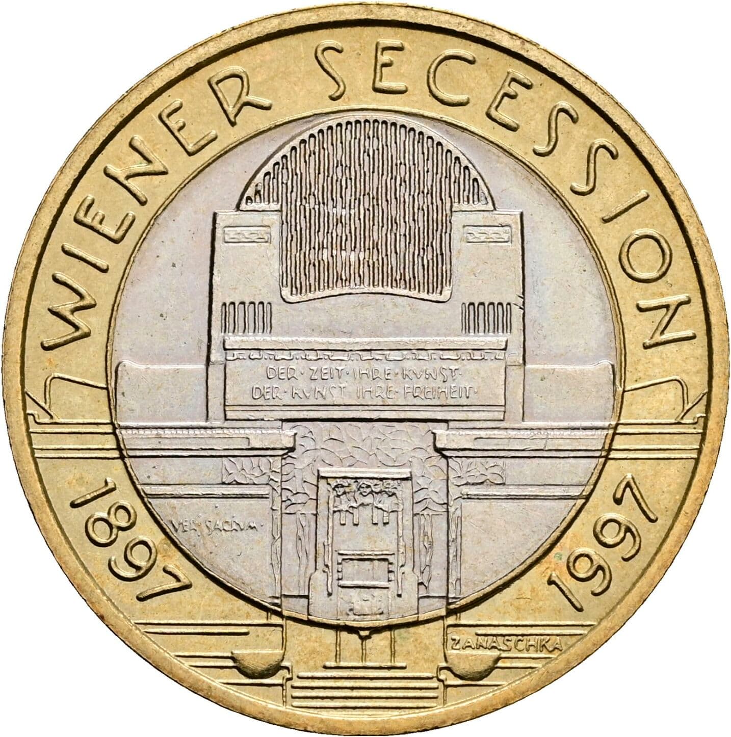 50 Schilling 1997 – Rückseite