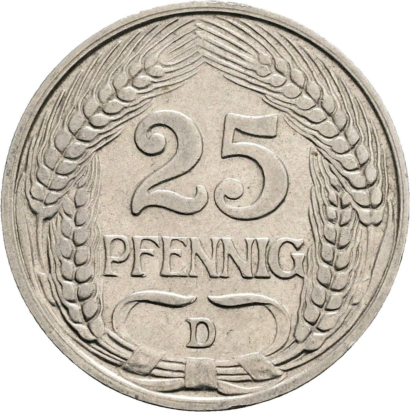 25 Pfennig