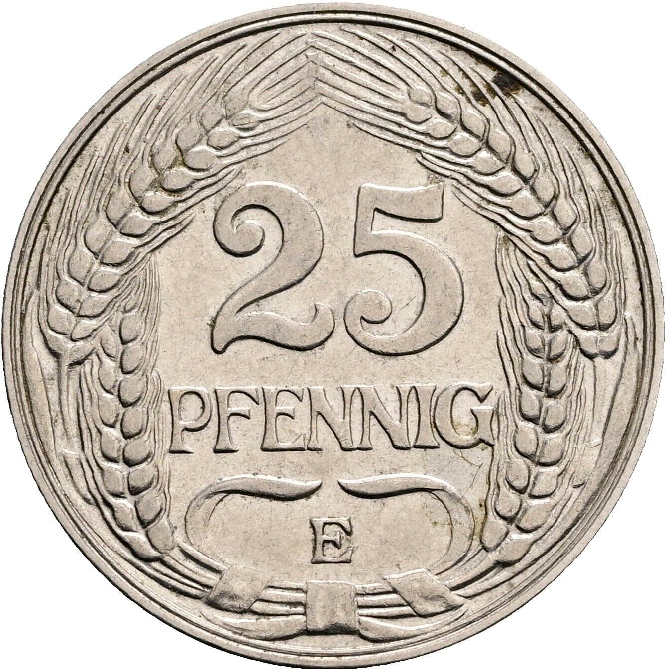 25 Pfennig