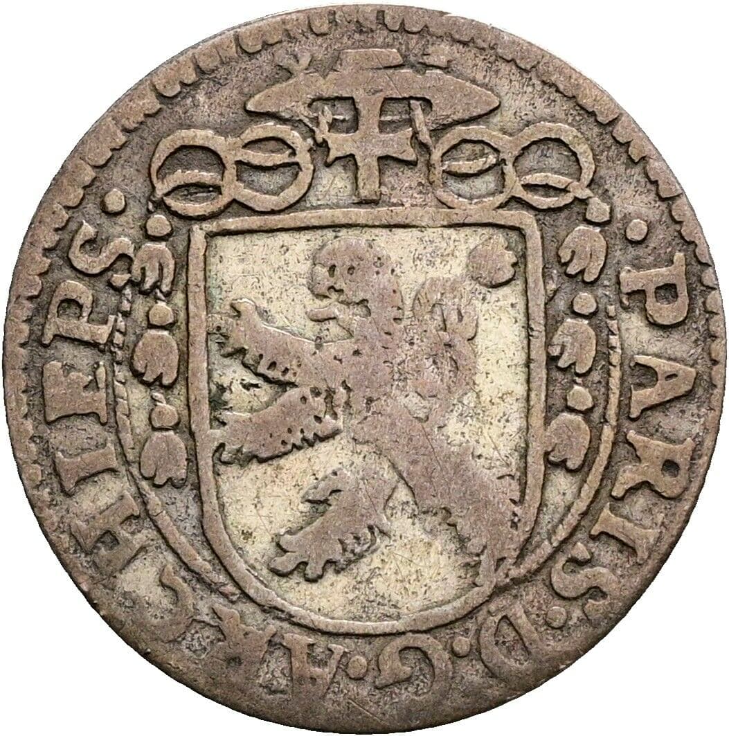 2 Kreuzer Paris Graf Lodron 1619-1653 1625 – Rückseite
