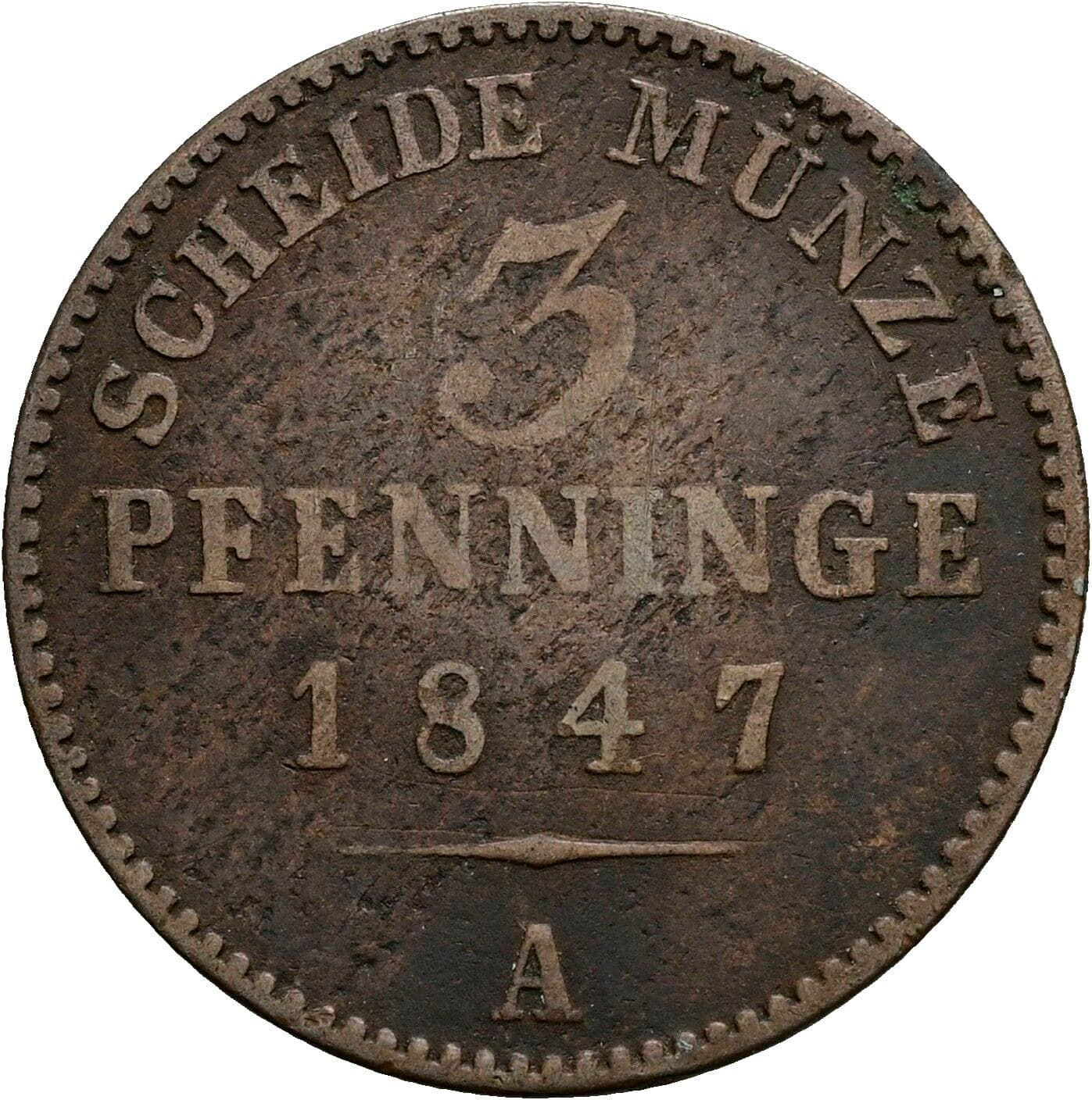 3 Pfennige