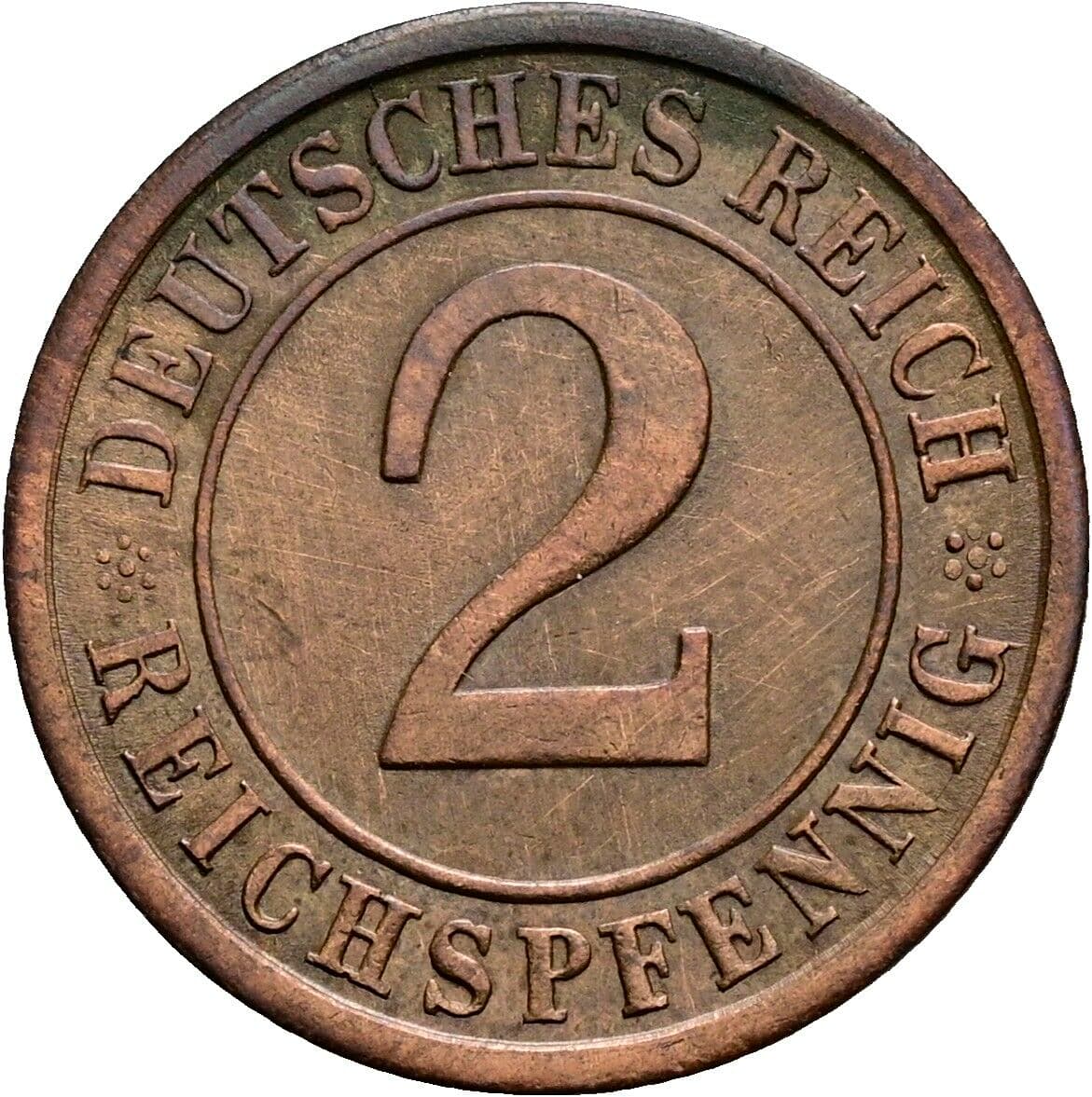 2 Reichspfennig