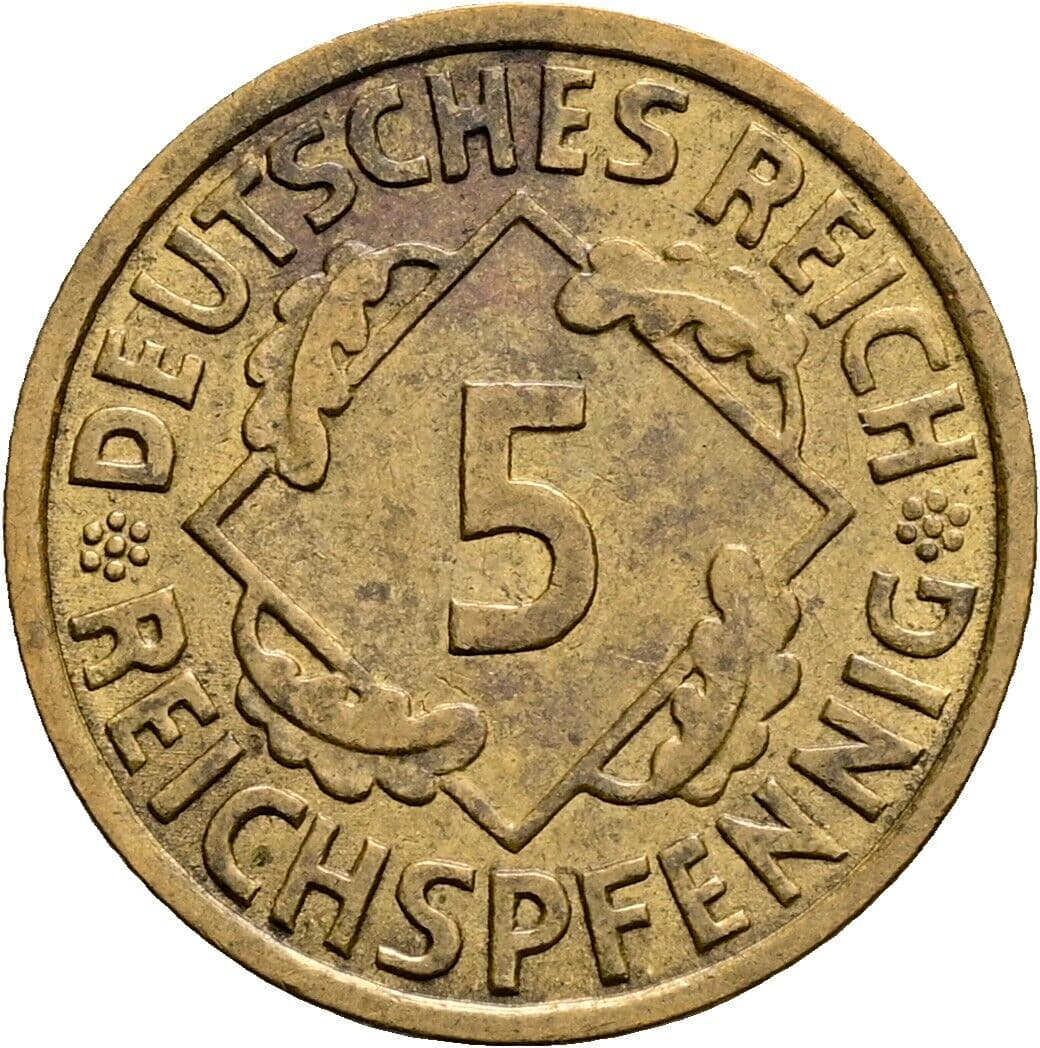 5 Reichspfennig