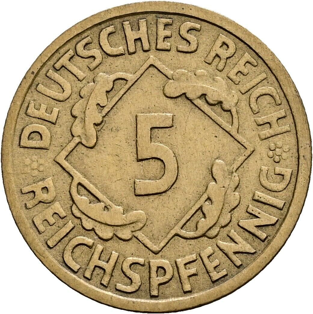 5 Reichspfennig