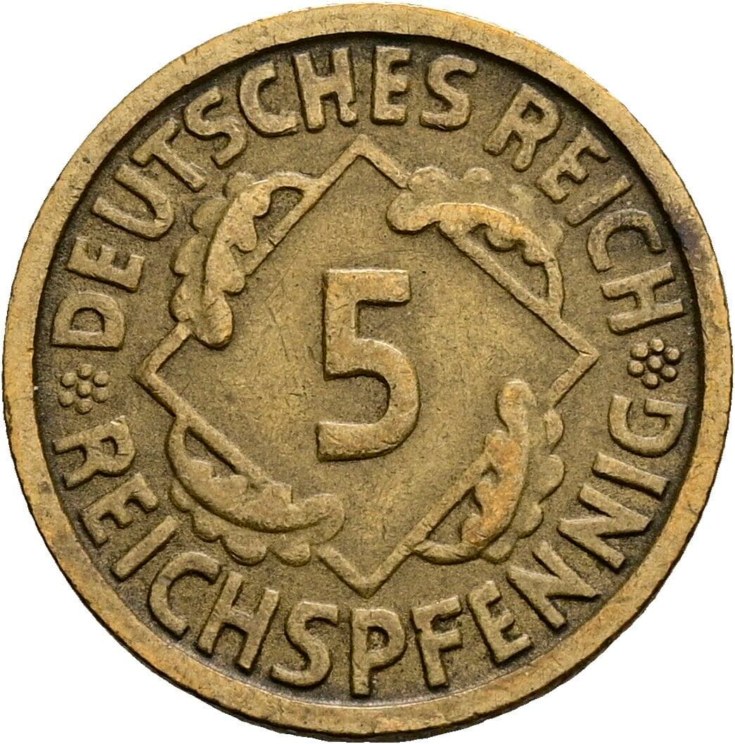 5 Reichspfennig