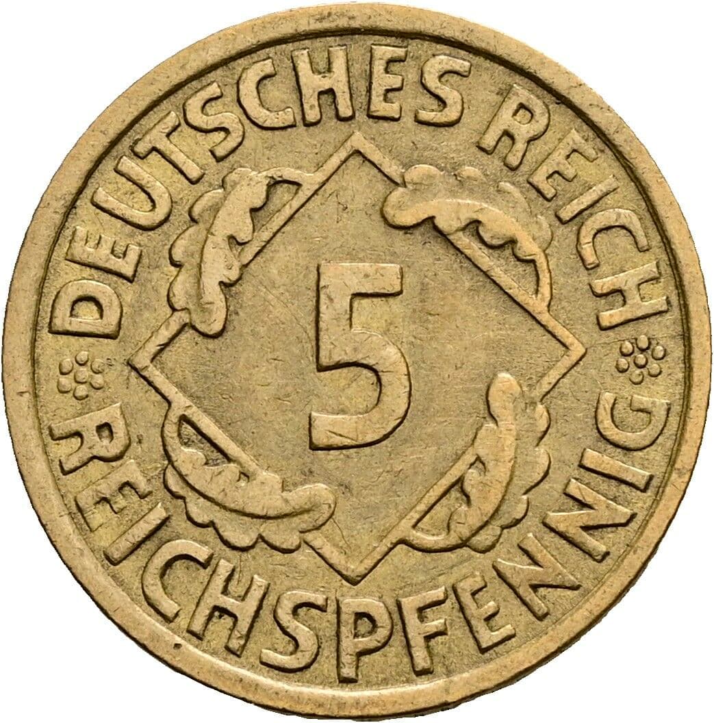 5 Reichspfennig