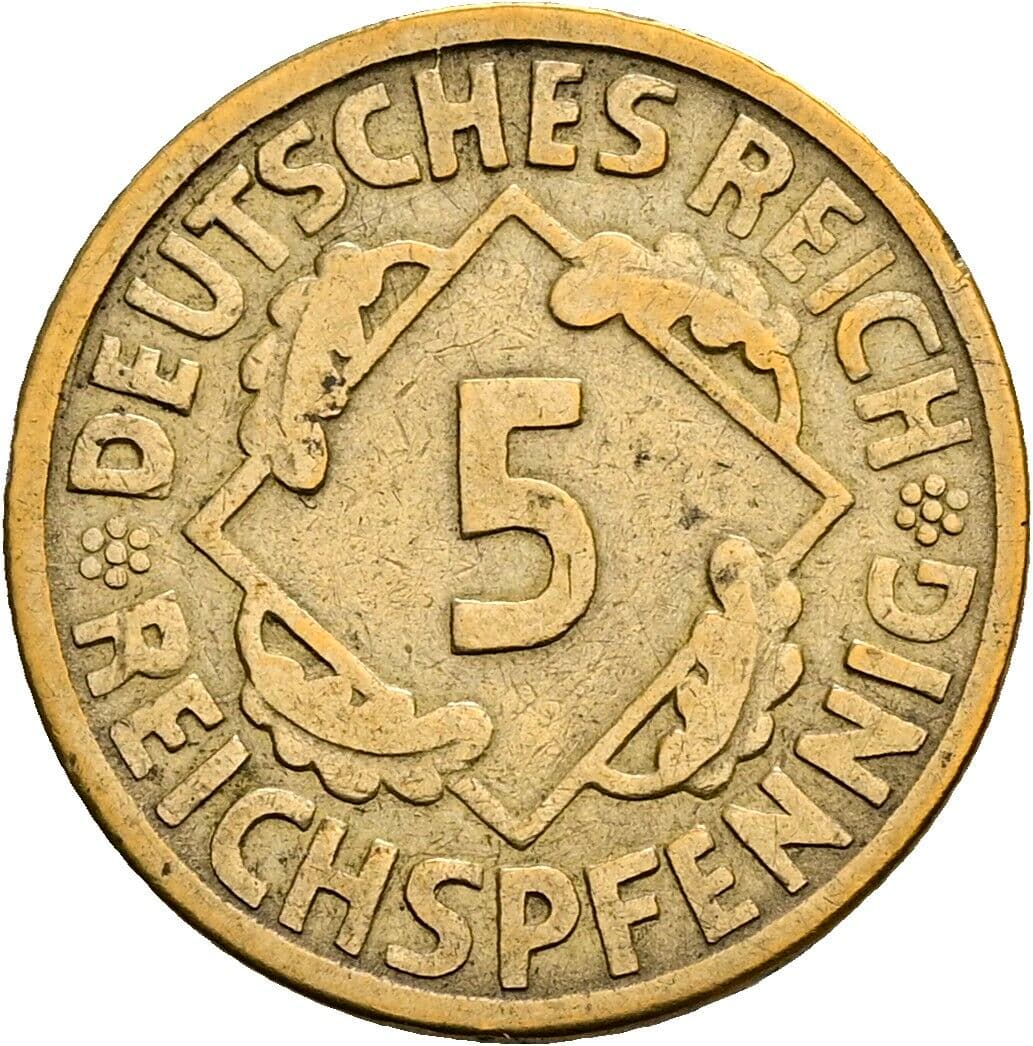 5 Reichspfennig
