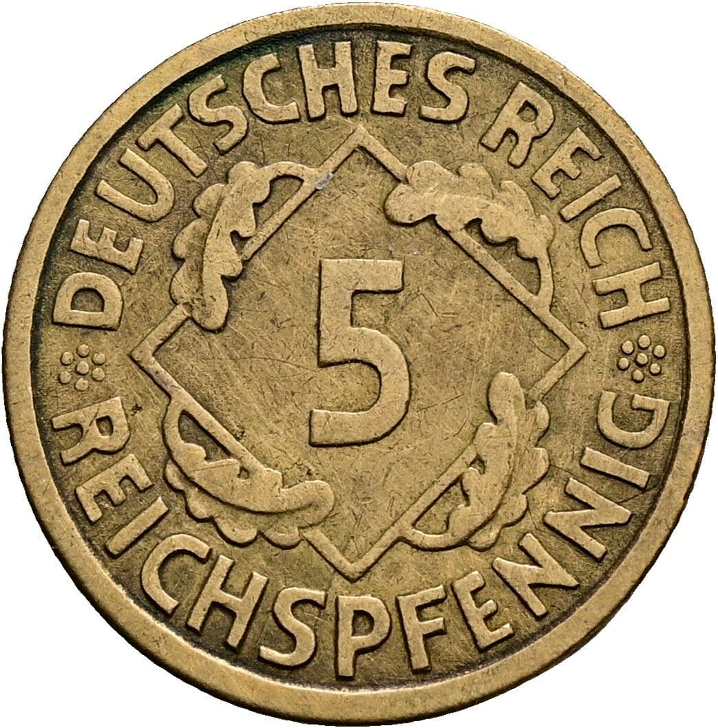 5 Reichspfennig
