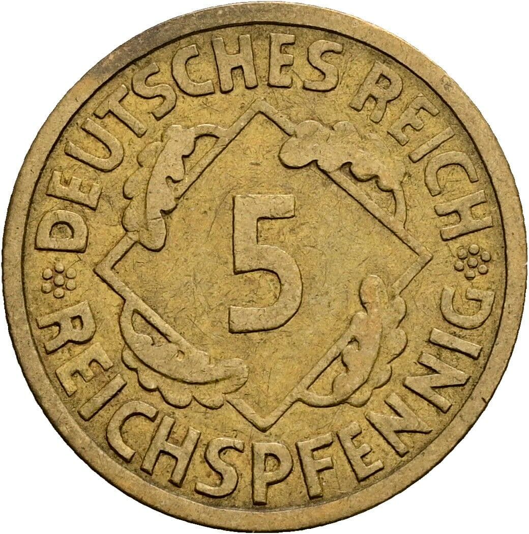 5 Reichspfennig