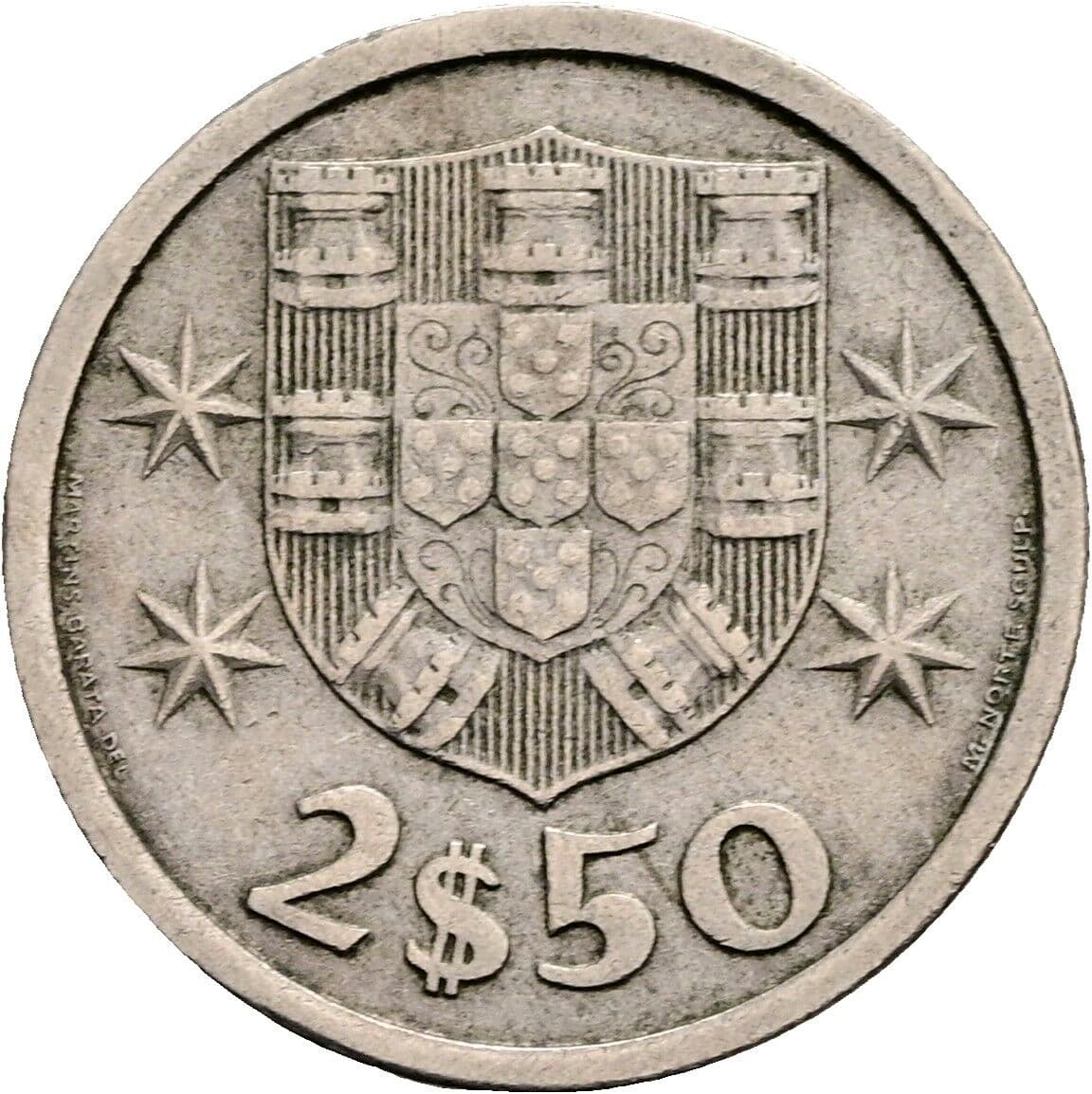 2 1/2 Escudos