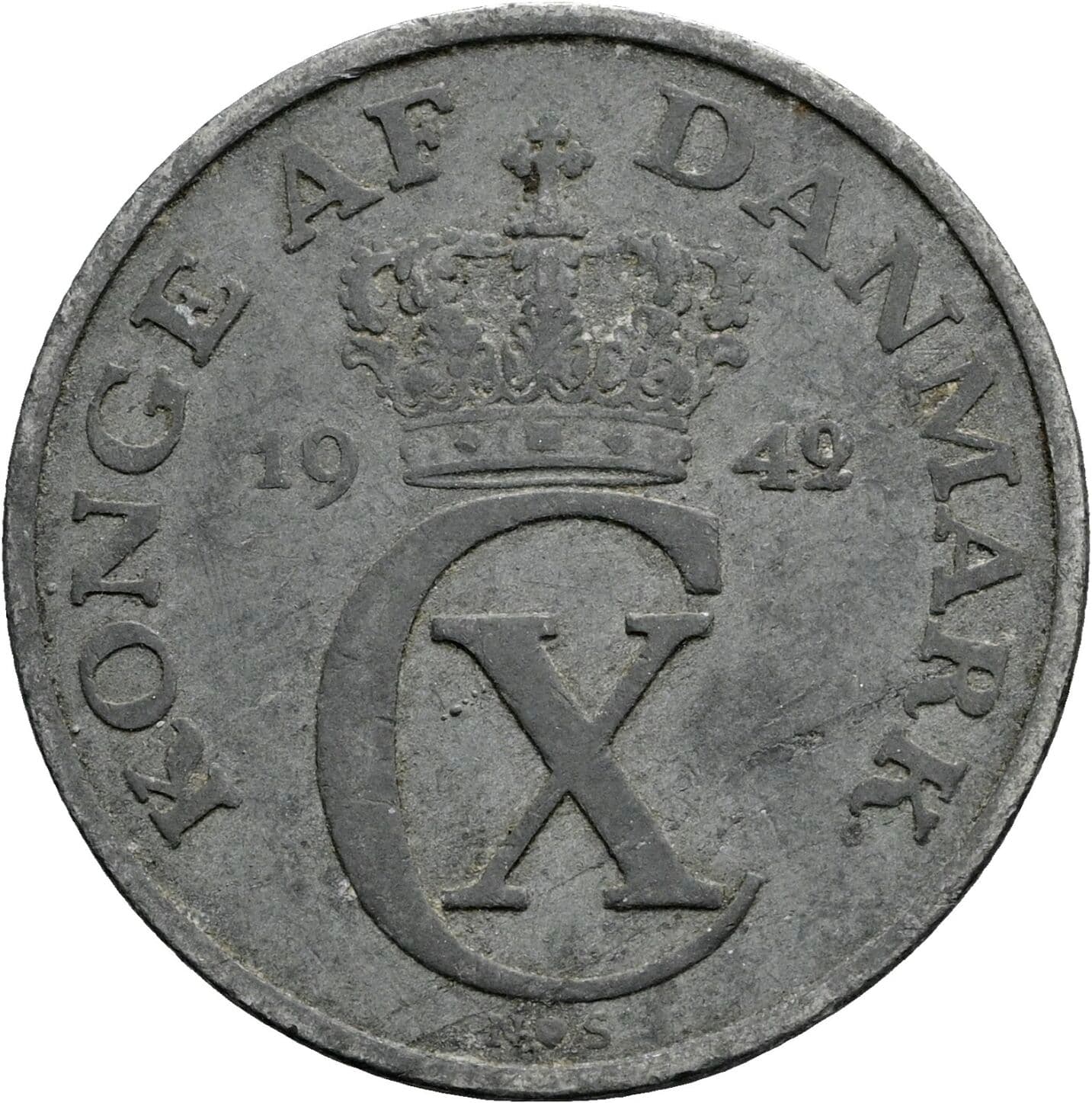 5 Öre Christian X. 1912-1947 1942 – Rückseite