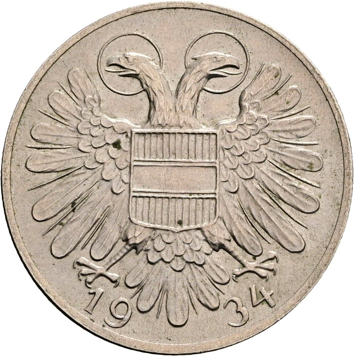 50 Groschen 1934 – Rückseite