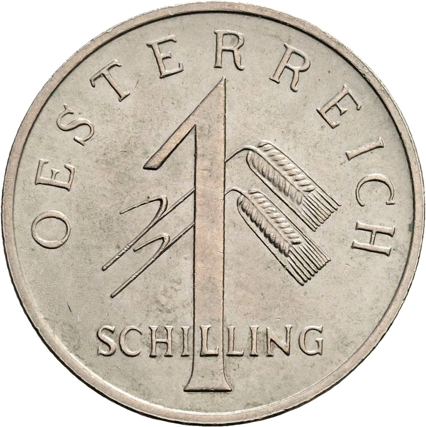 1 Schilling 1935 – Vorderseite