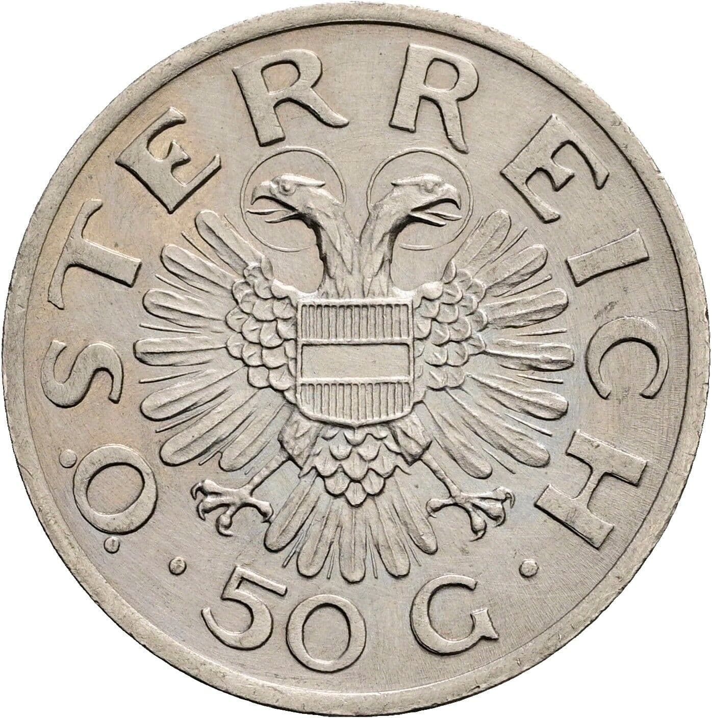 50 Groschen 1936 – Rückseite