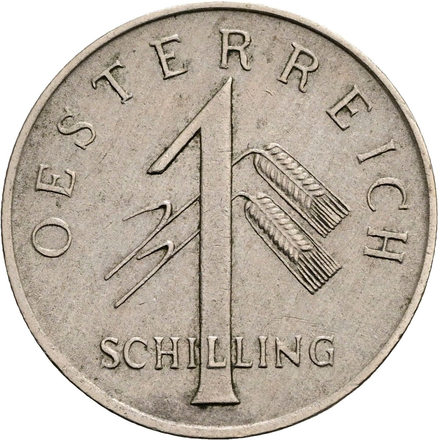 1 Schilling 1934 – Vorderseite