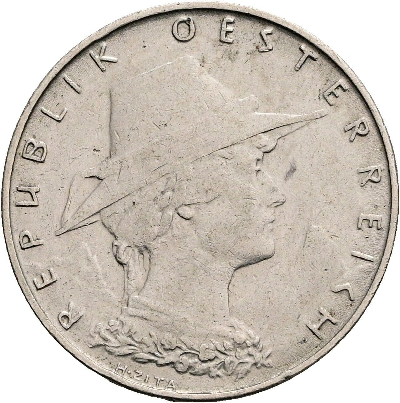 10 Groschen 1925 – Vorderseite