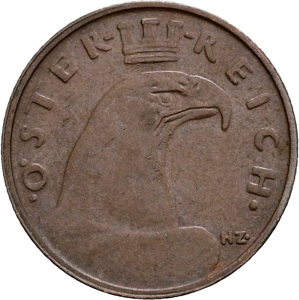 1 Groschen 1927 – Rückseite