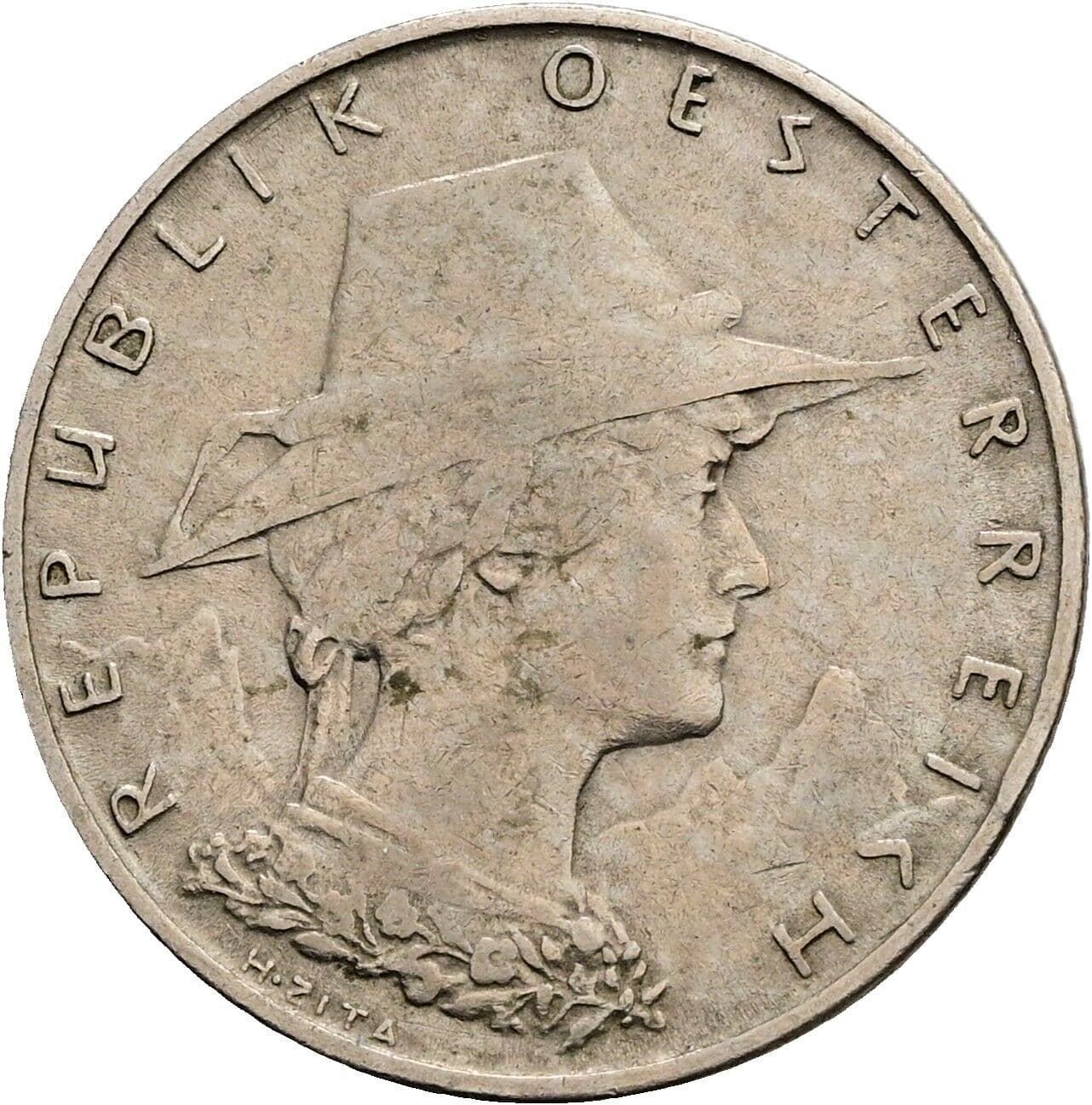10 Groschen 1928 – Vorderseite