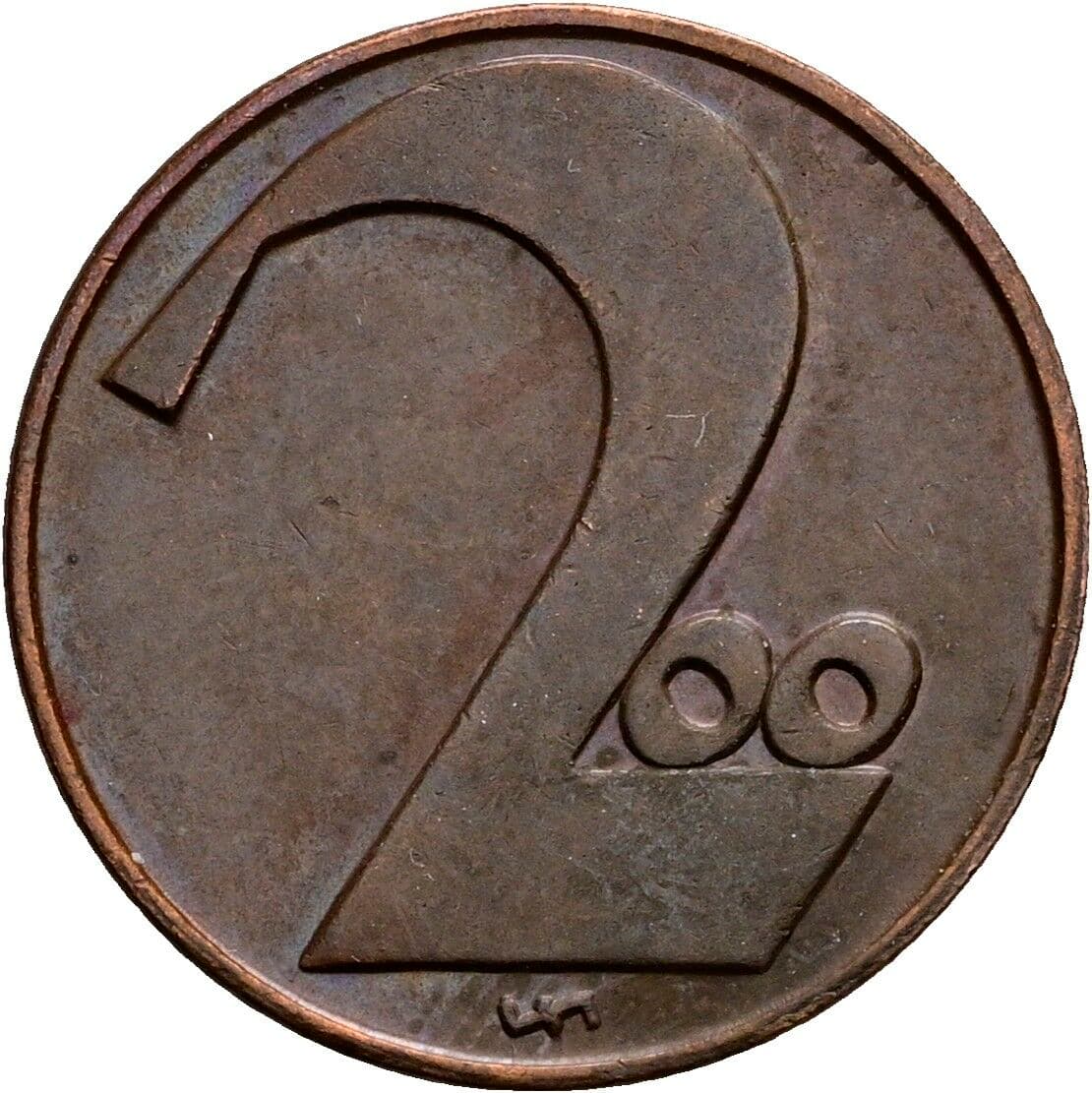 200 Kronen 1924 – Vorderseite