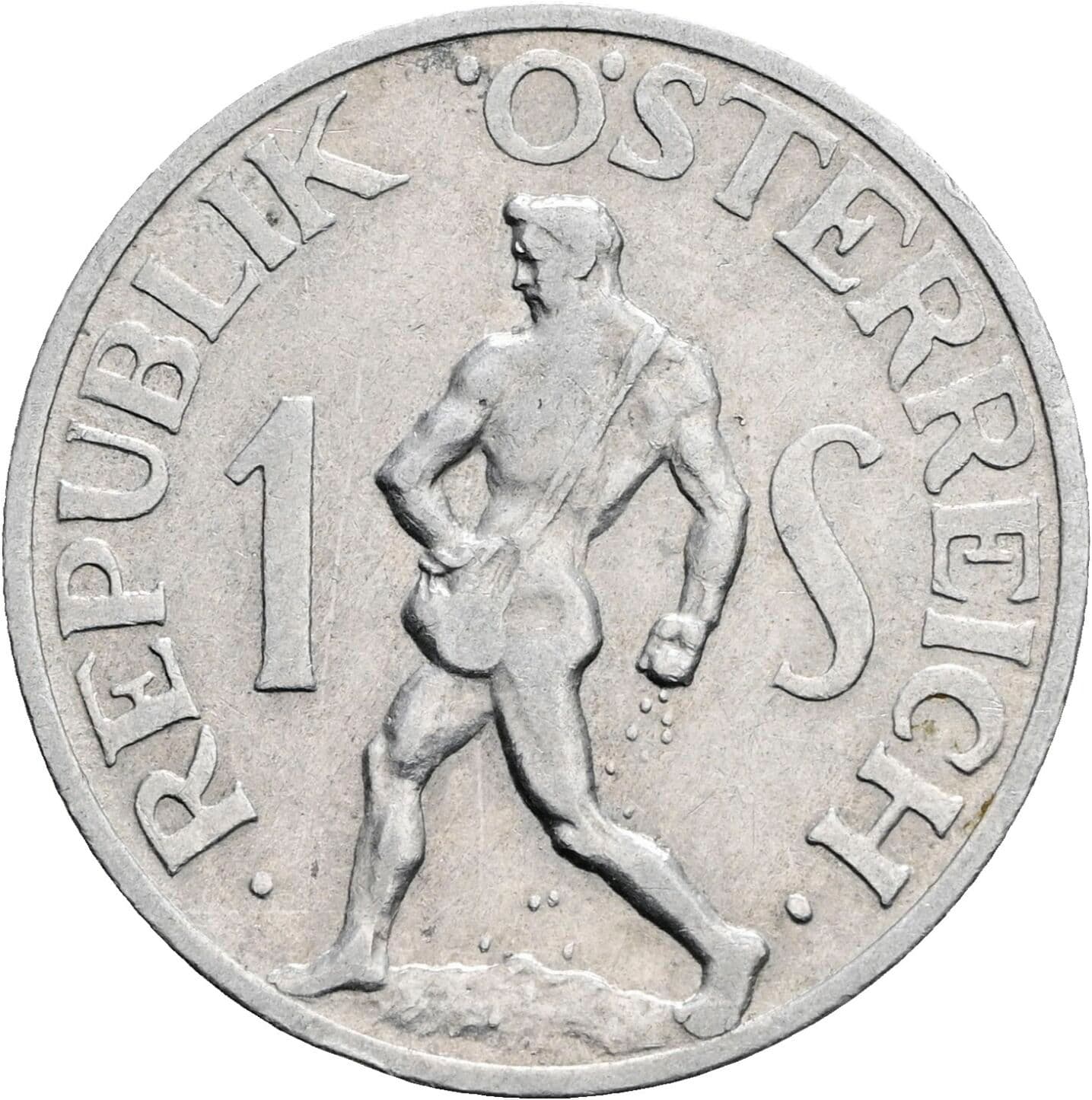 1 Schilling 1946 – Vorderseite