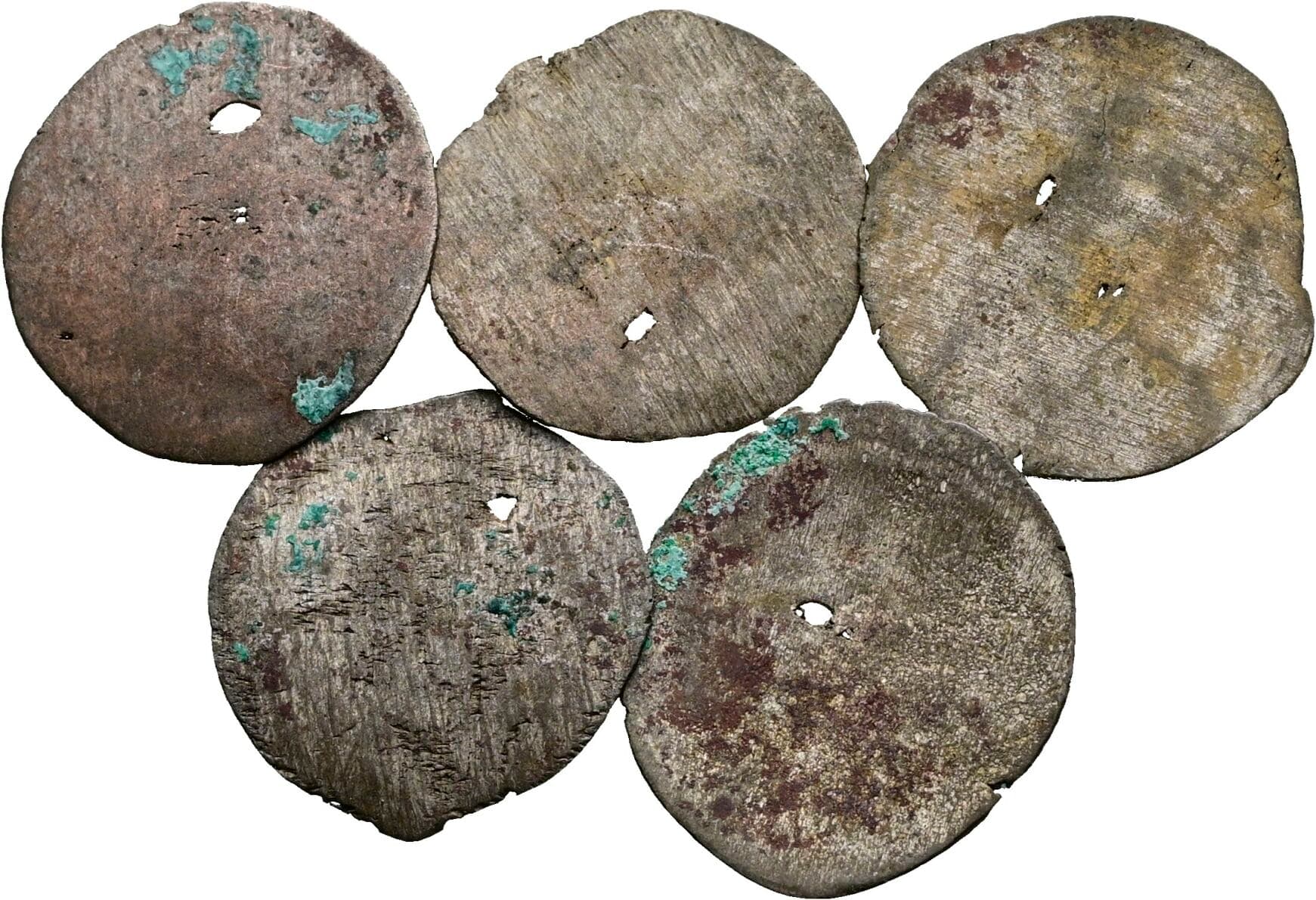 Lot 5 Stück Pfennige