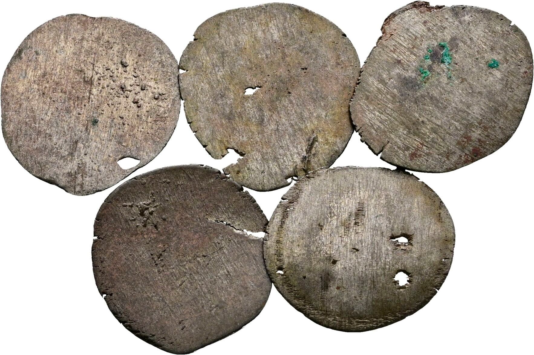 Lot 5 Stück Pfennige