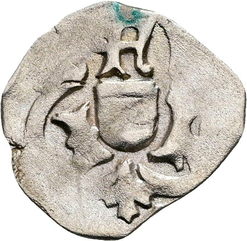 Pfennig Friedrich V. (1457-1485) – Vorderseite