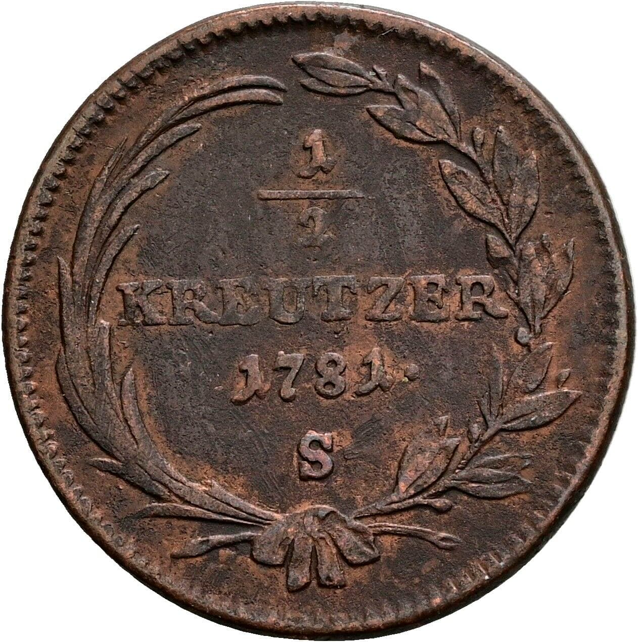 1/2 Kreuzer