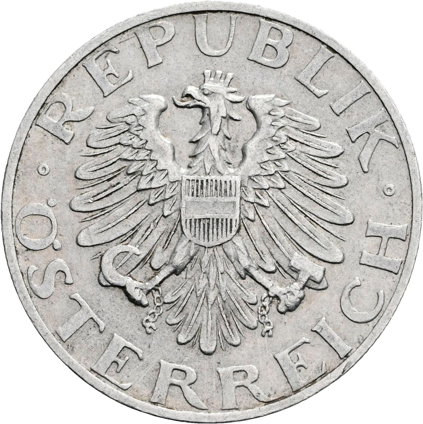 2 Schilling 1947 – Rückseite